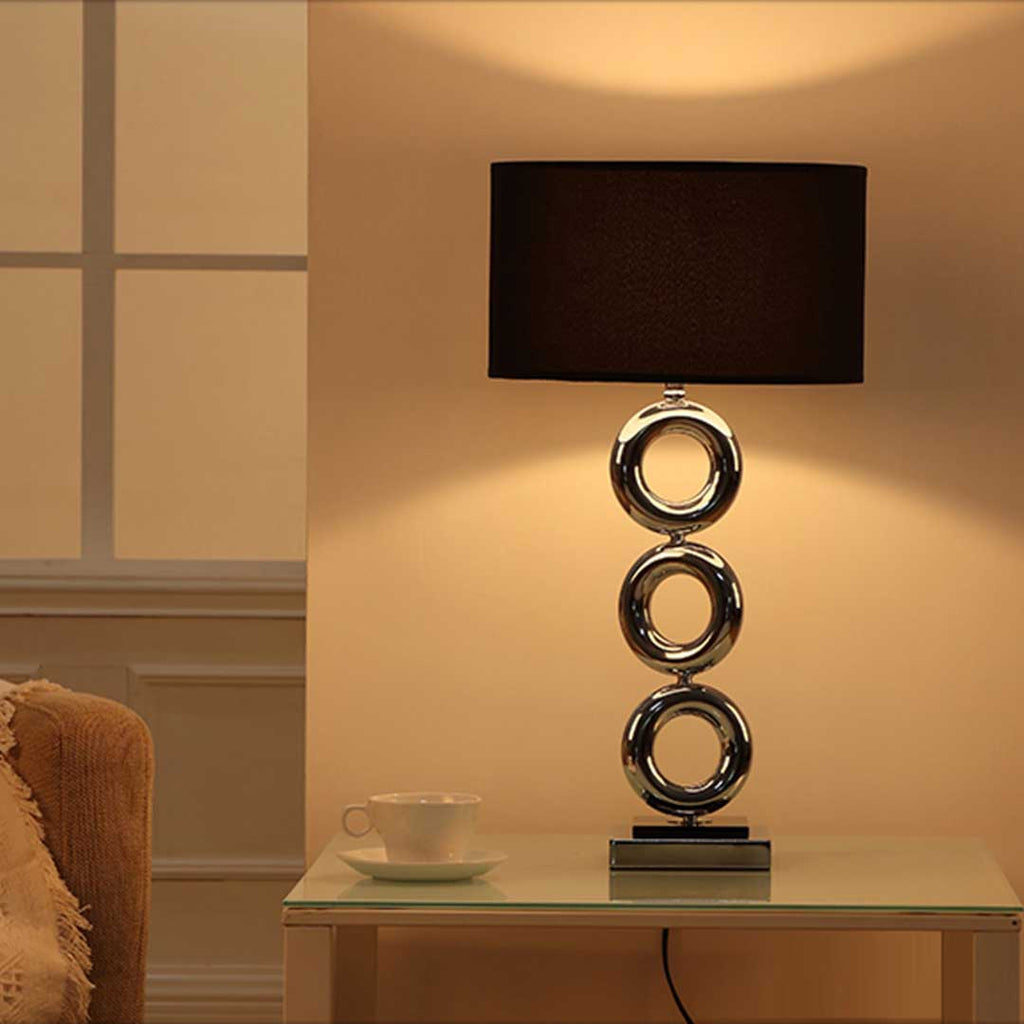 NNEAGS – Zestaw 2 Lamp Stołowych w Stylu Industrialnym