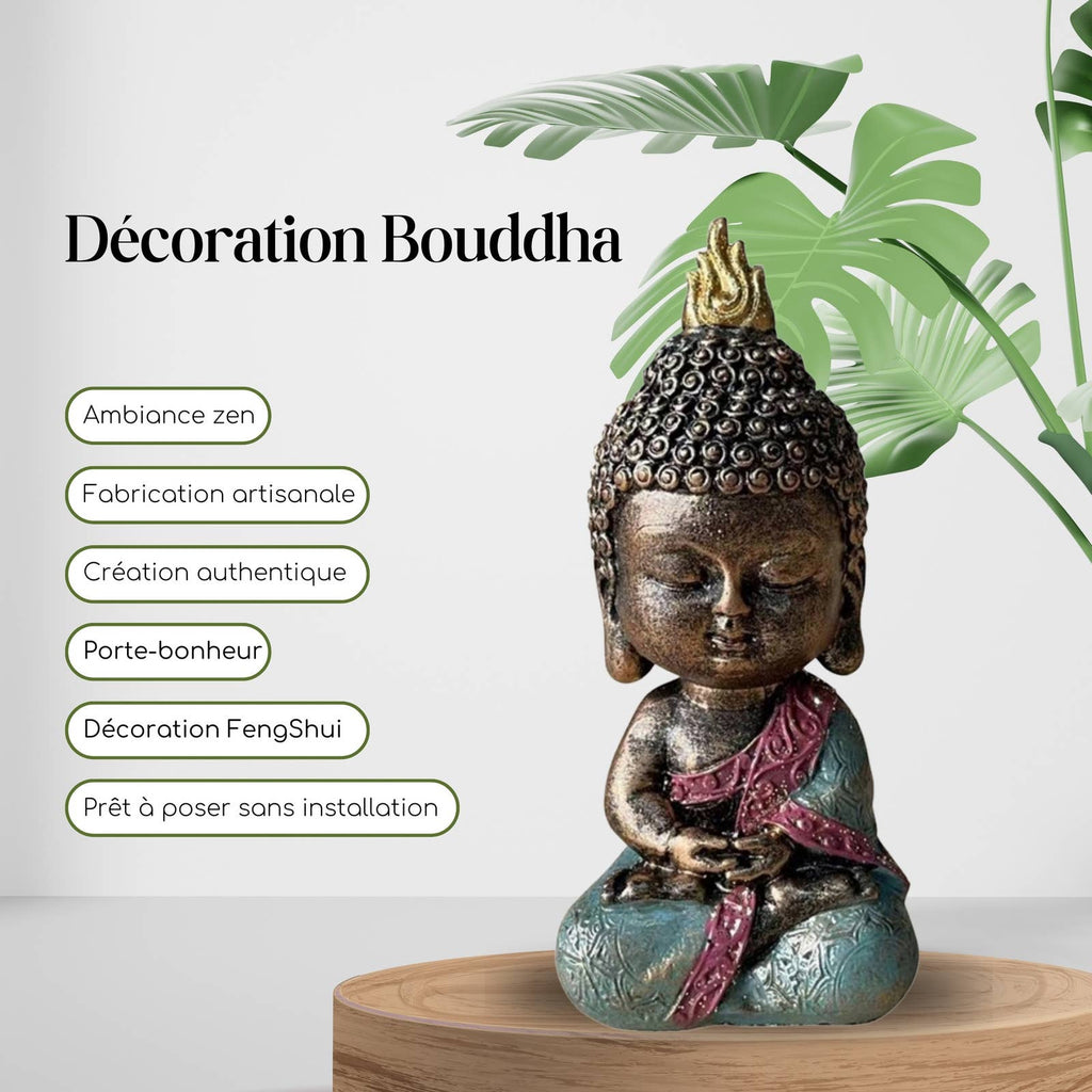 Baby Buddha Statue - Feng Shui Dekoration und Zen Geschenk
