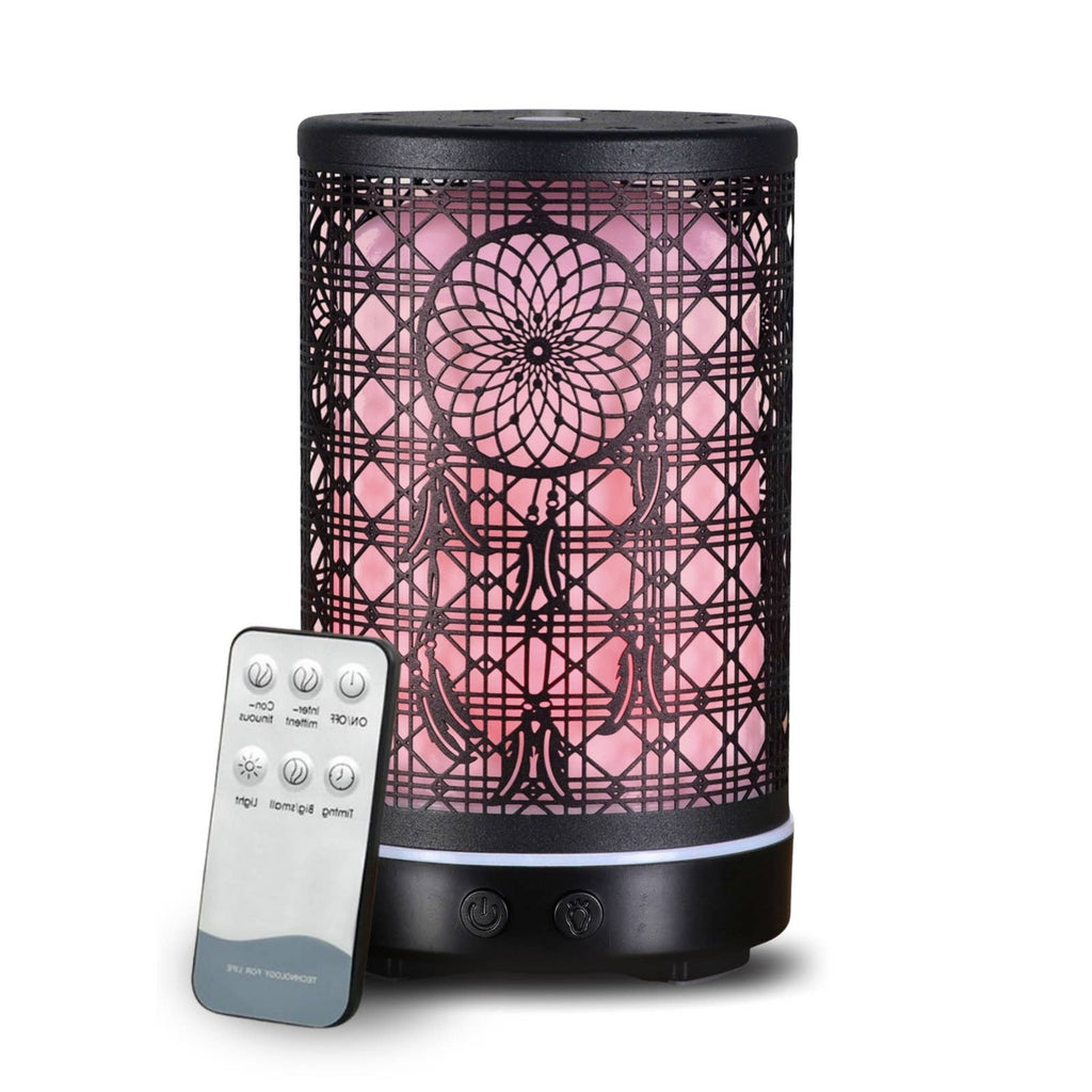 Metallischer Aroma Diffuser mit Fernbedienung Siena