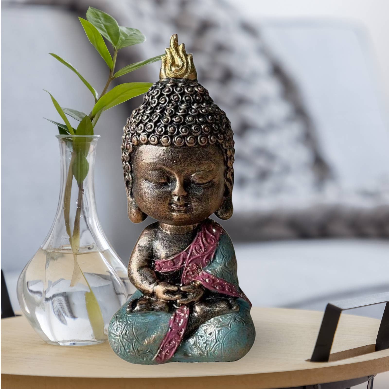 Baby Buddha Statue - Feng Shui Dekoration und Zen Geschenk