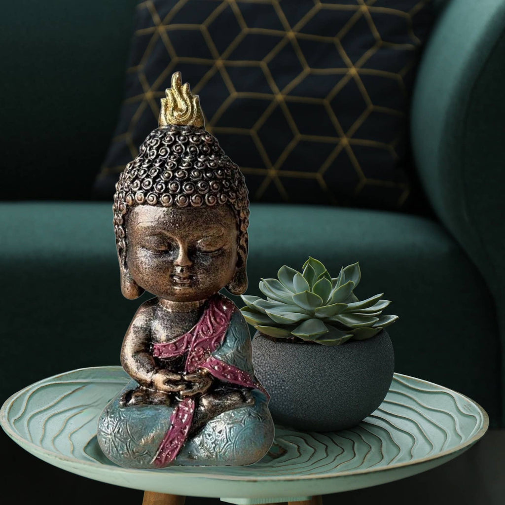 Baby Buddha Statue - Feng Shui Dekoration und Zen Geschenk