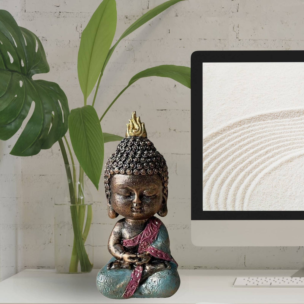 Baby Buddha Statue - Feng Shui Dekoration und Zen Geschenk