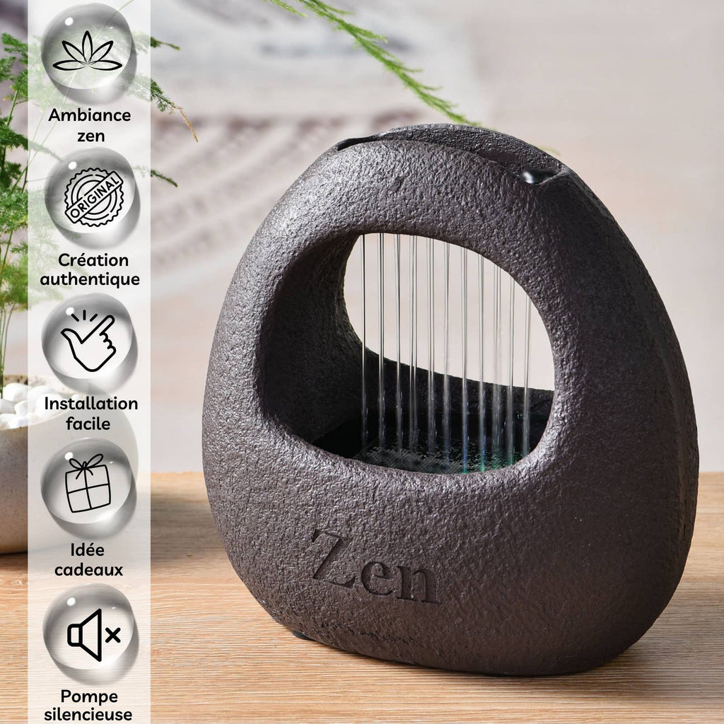 Wasserspender Cesta - Moderner Stil und Farbige Beleuchtung