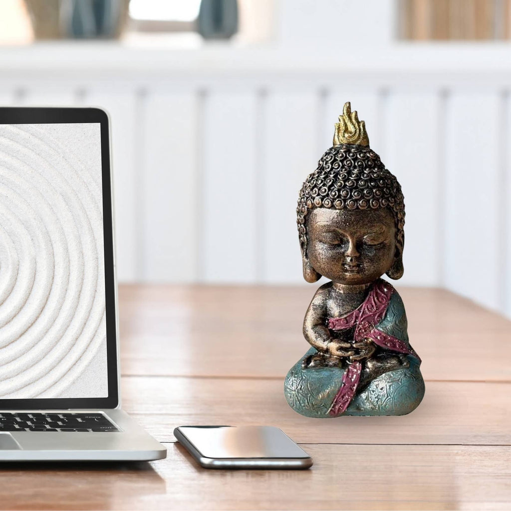 Baby Buddha Statue - Feng Shui Dekoration und Zen Geschenk