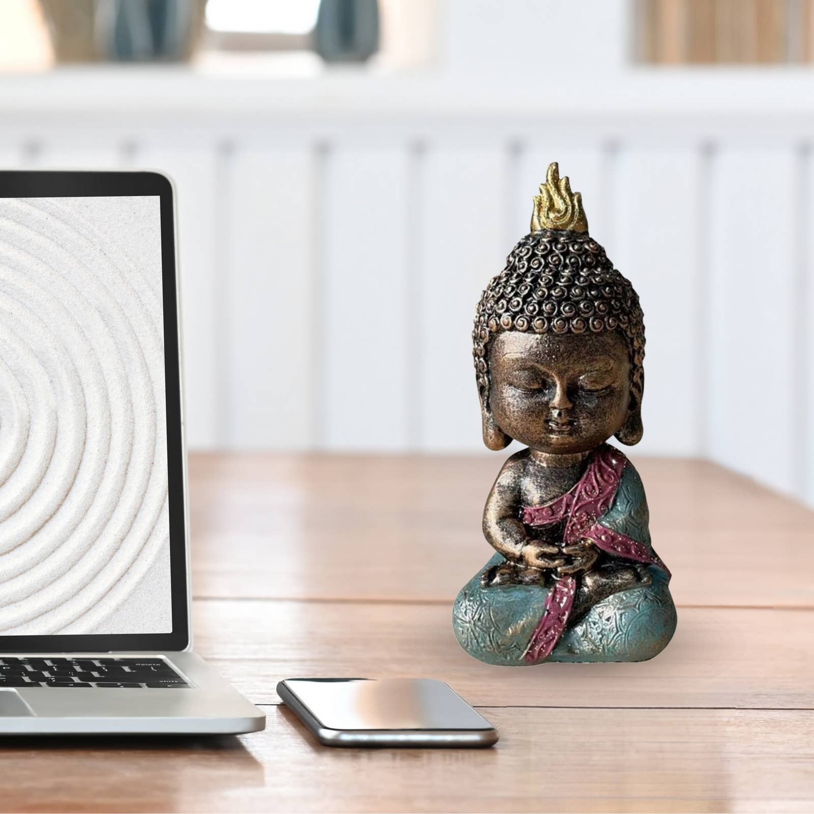 Baby Buddha Statue - Feng Shui Dekoration und Zen Geschenk