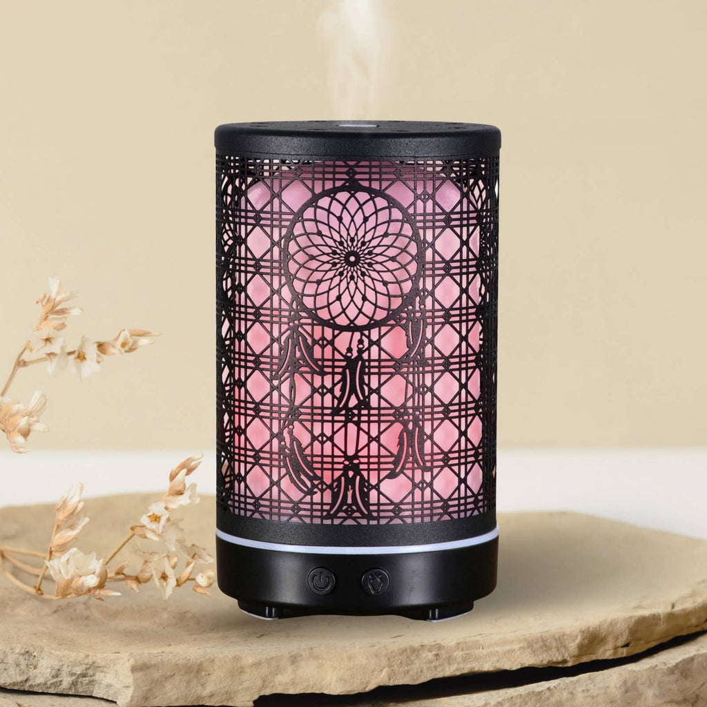 Metallischer Aroma Diffuser mit Fernbedienung Siena