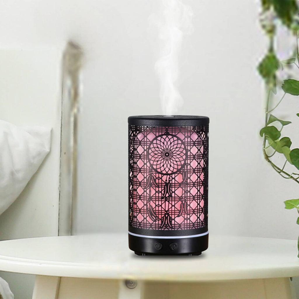 Metallischer Aroma Diffuser mit Fernbedienung Siena