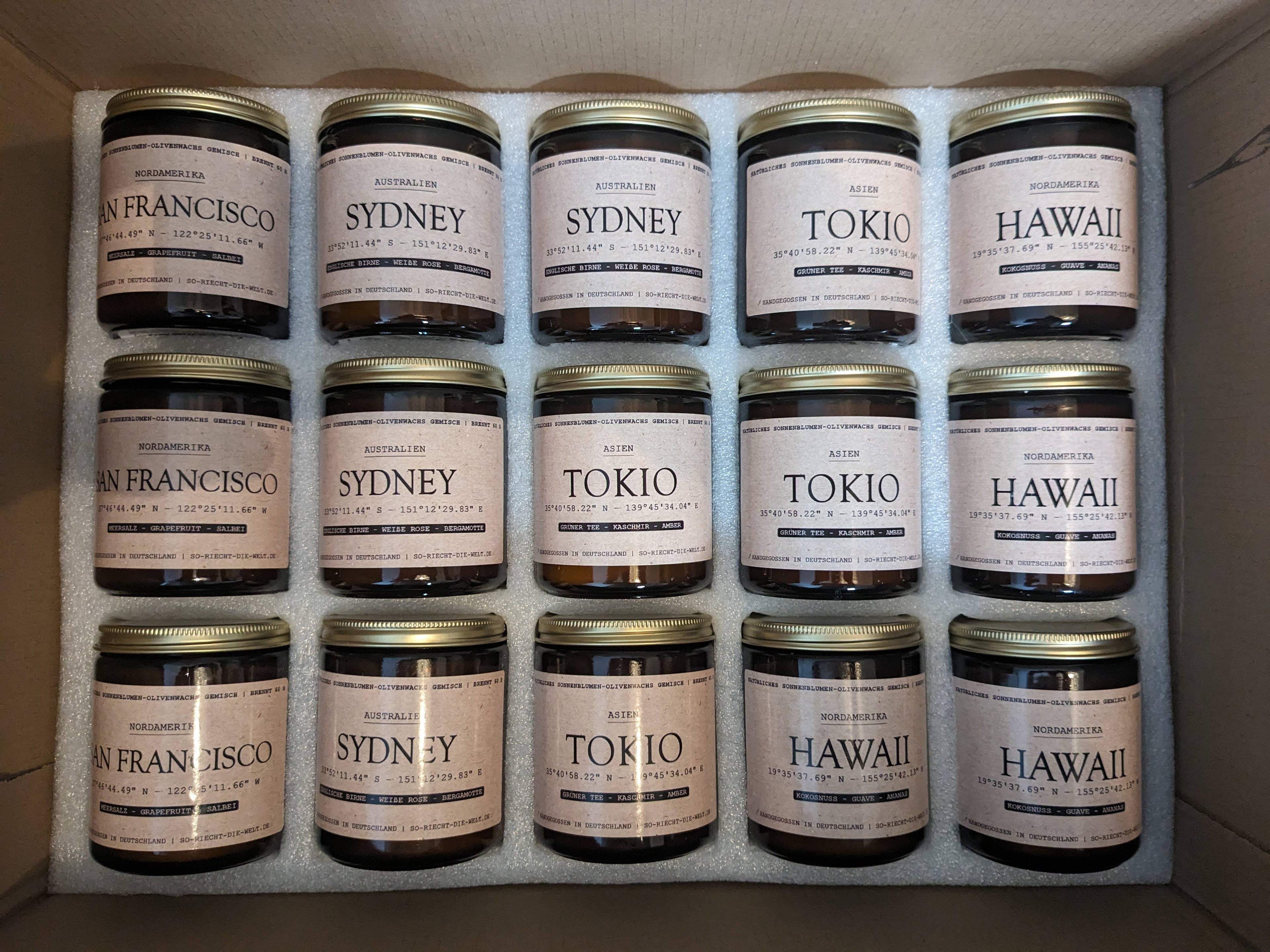 Deutsche Erdbeertorte Kerze - Deliziös Edition - Erdbeere |: Einzelne Kerze