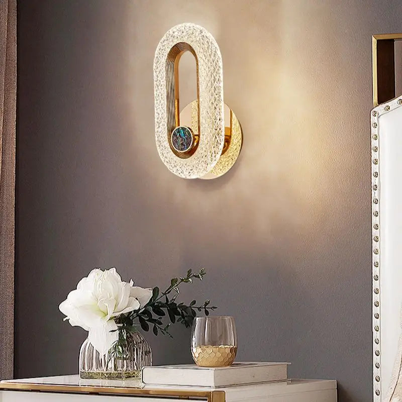 Luxury Nordic – Elegancka Lampa Ścienna do Sypialni i Salonu
