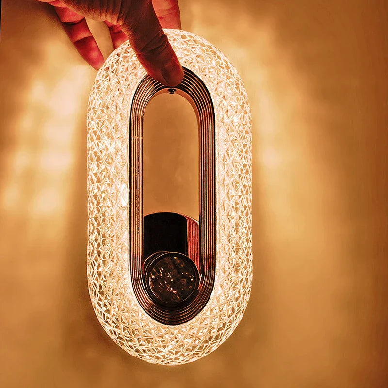 NNEOBA Luxury Nordic – Designerska Lampa Ścienna do Sypialni i Salonu