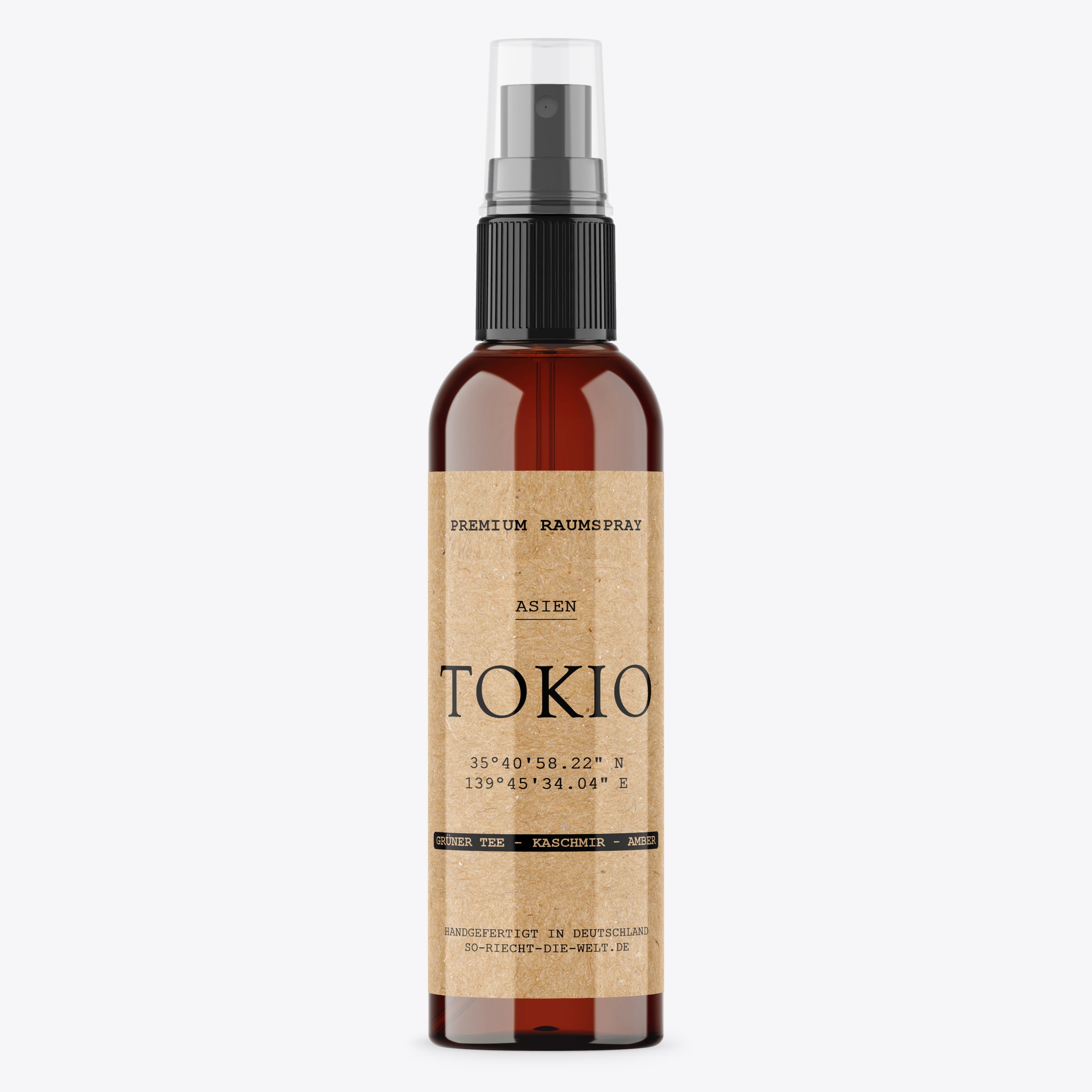 Tokio – spray zapachowy – zielona herbata | kaszmir | ambra