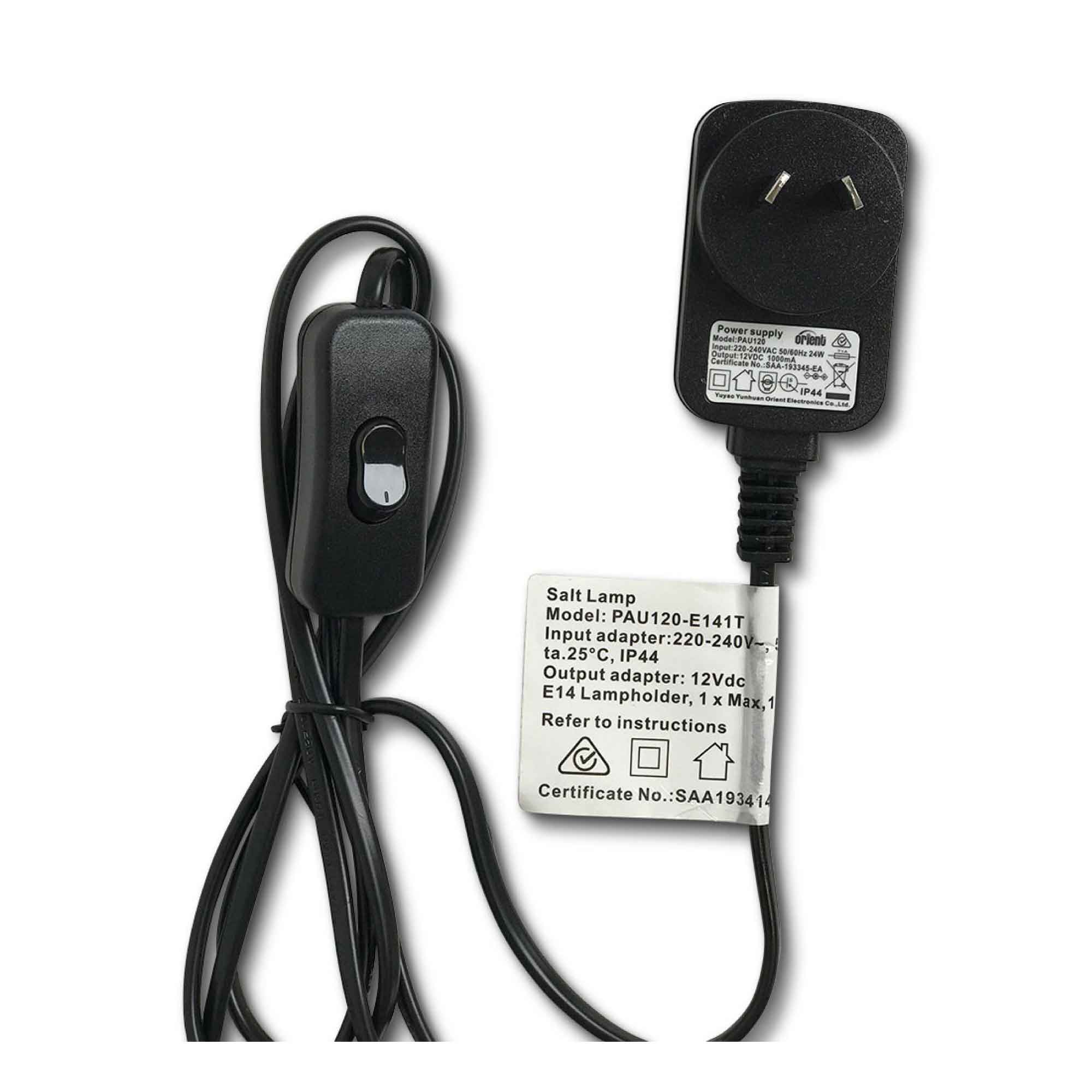 NNEDSZ 12V 12W Kula 6,5" – Himalajska Różowa Lampa Solna z Kryształu Soli