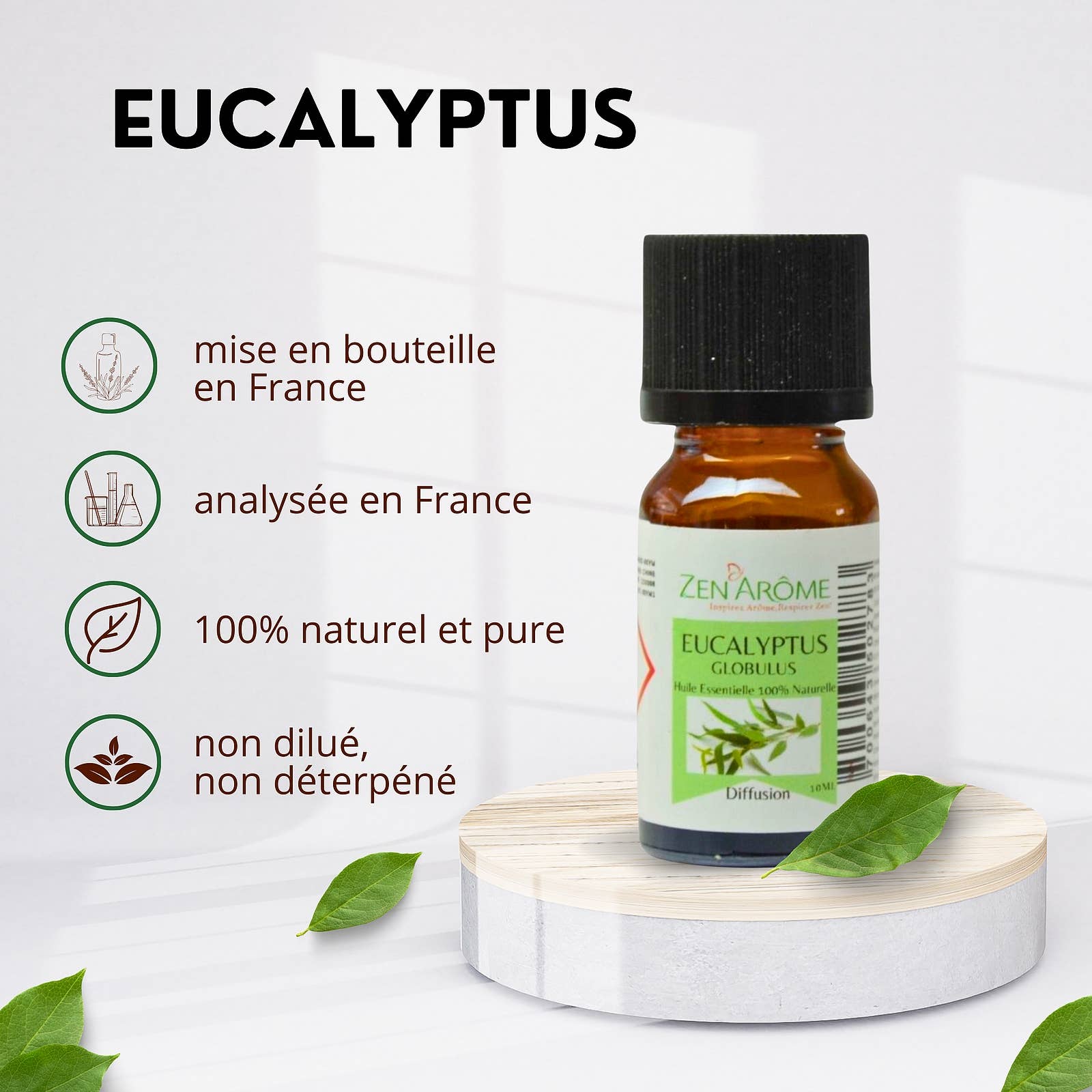 Ätherisches Eukalyptusöl - 100% Natürlich - 10ml