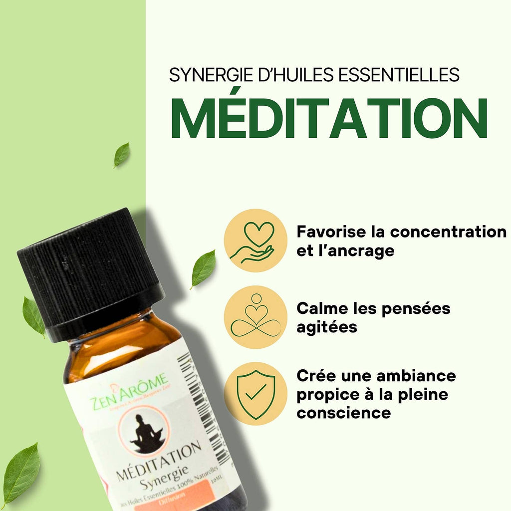 Synergie Ätherisches Öl Meditation für Diffuser - 10 ml