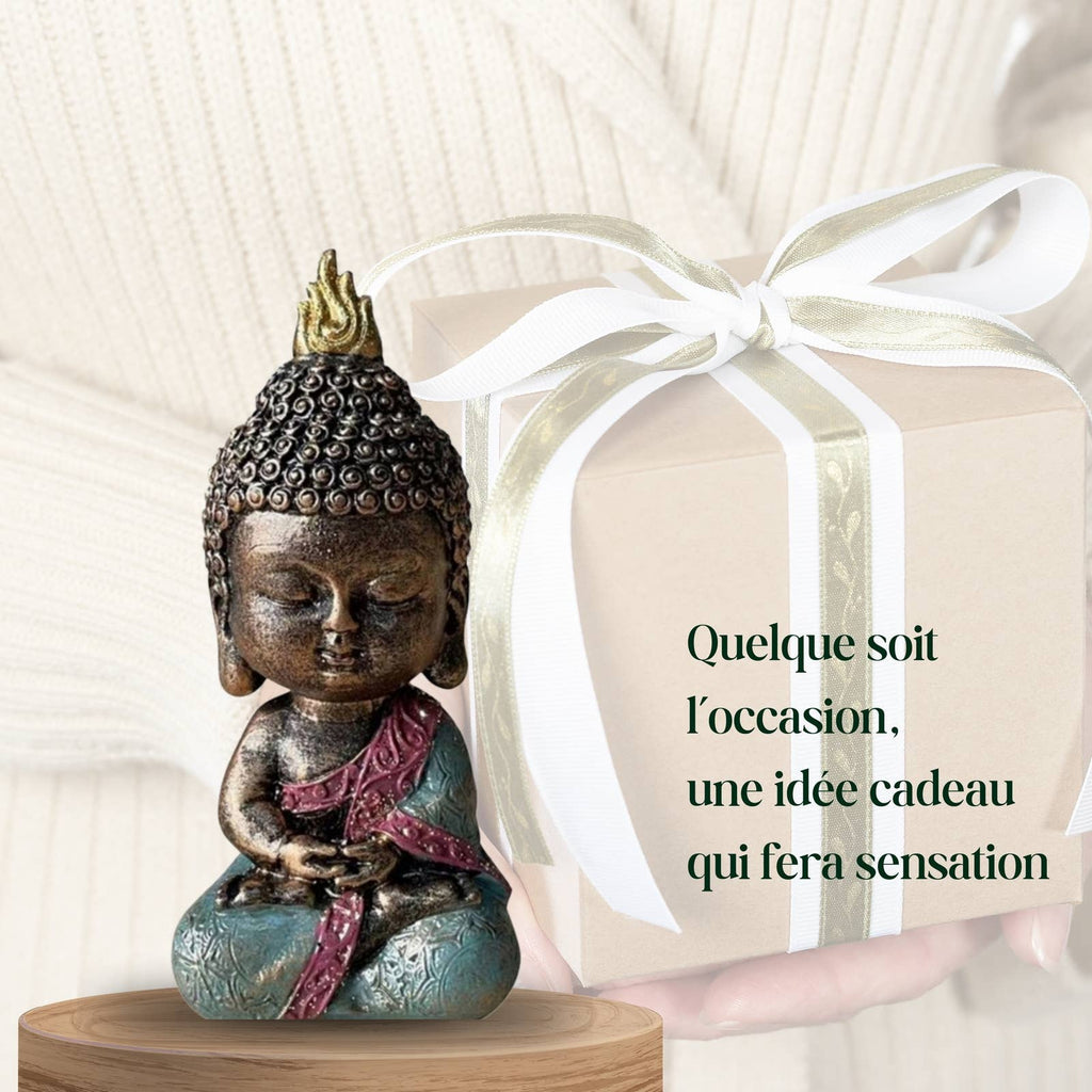 Baby Buddha Statue - Feng Shui Dekoration und Zen Geschenk