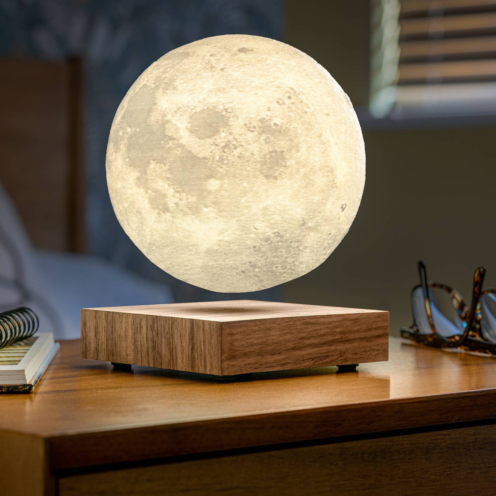 Gingko Smart Moon Lampe: Schwarz