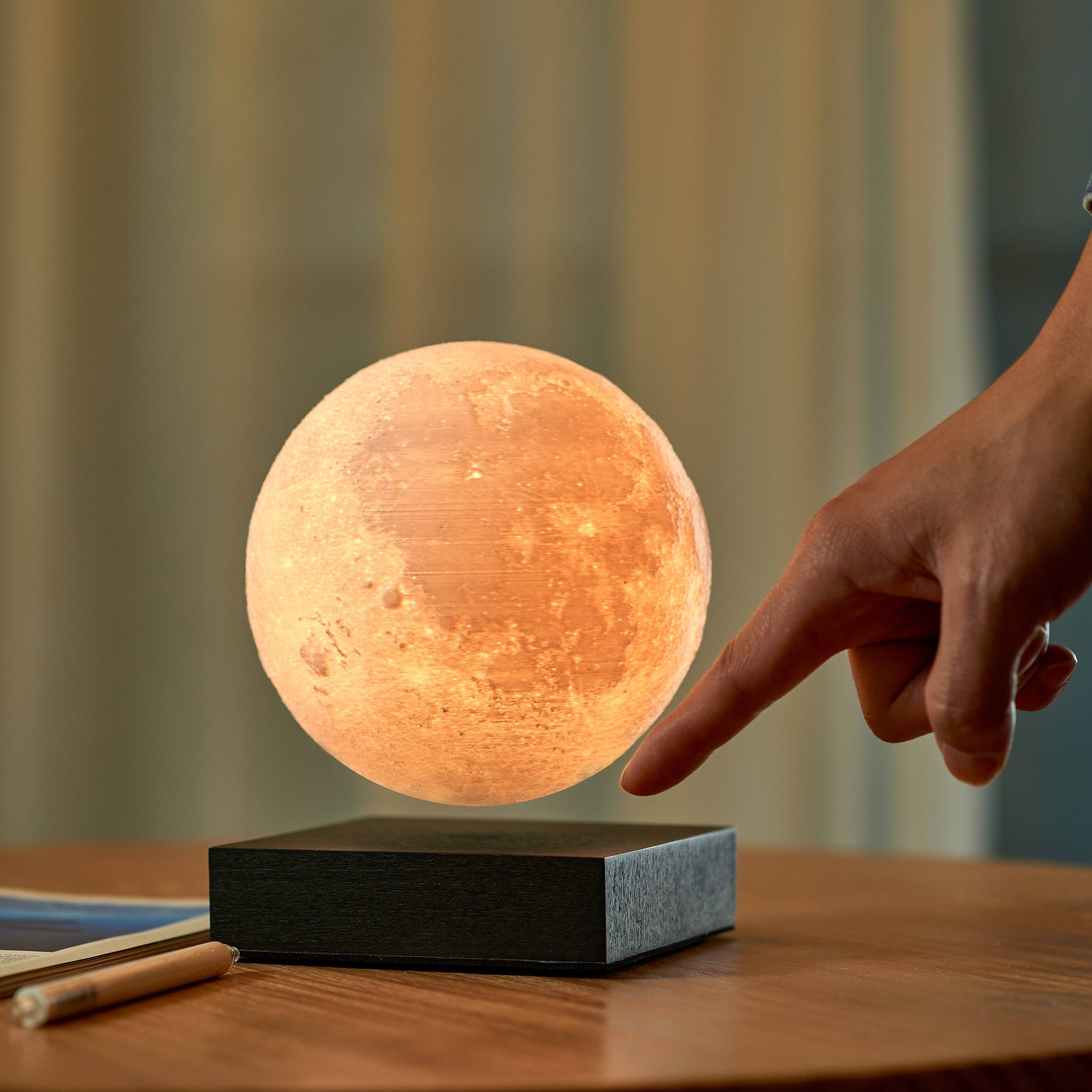 Gingko Smart Moon Lampe: Schwarz