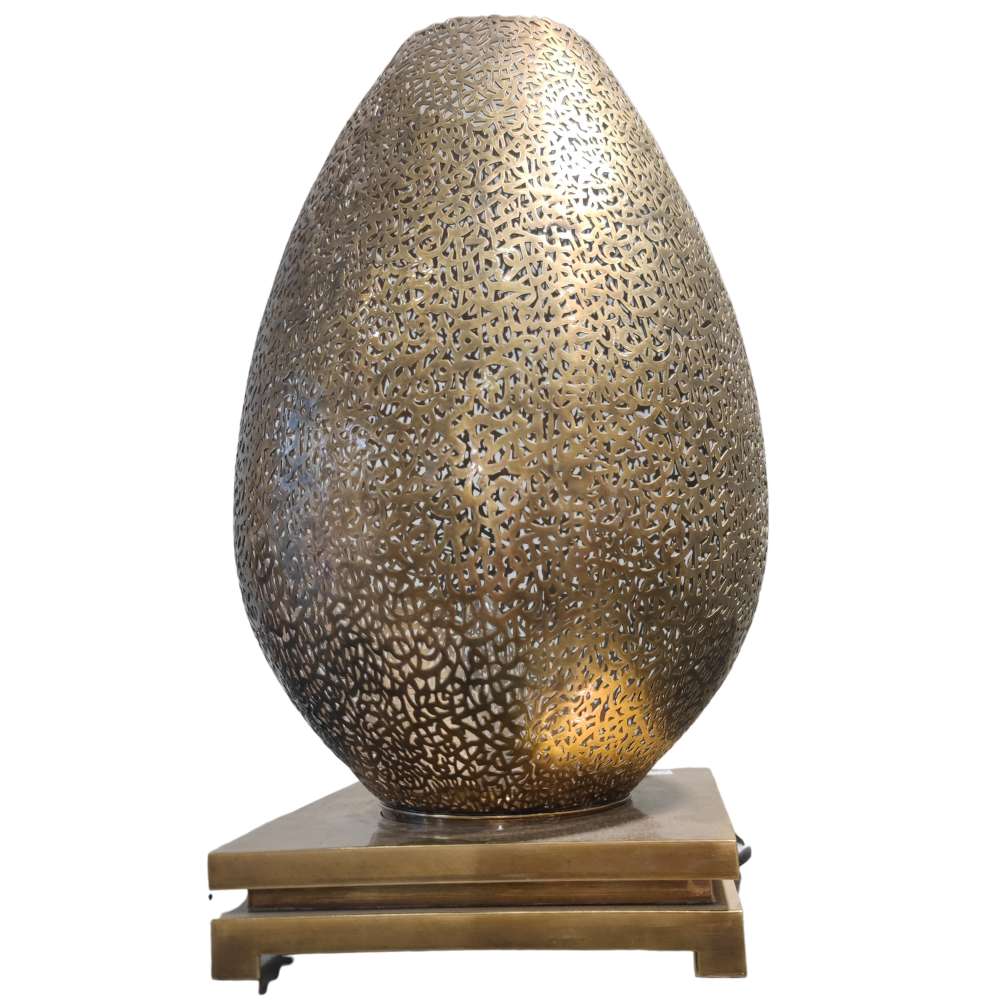 Veilleuse Palace – Ręcznie Wykonana Miedziana Lampka Nocna | Marokańskie Rzemiosło 100% Cuivre